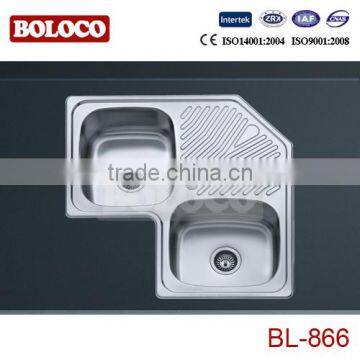 Triangle Overmounted Kitchen Sinks BL-866 photo-2