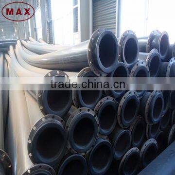 High Abrasion Resistance Dredge Uhmwpe Pipe for Transport Sand,mud in River photo-3