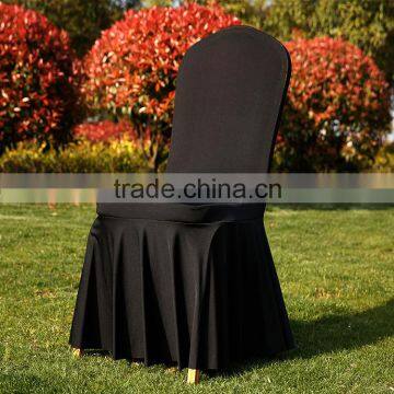 ruched thicken spandex wedding chair cover