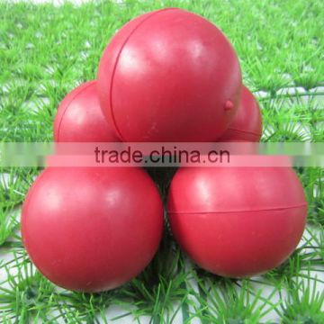 2014 hollow rubber bouncing balls