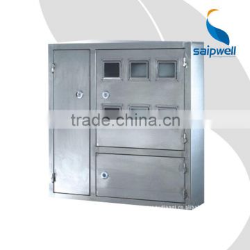 SAIP/SAIPWELL High Quality Stainless Stell Dustproof Install Electric Meter Box