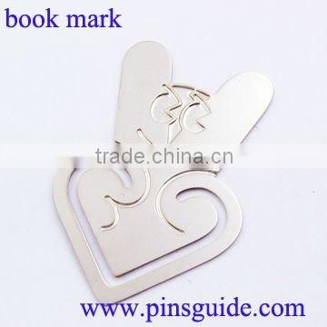 Selling Cheap Custom Shape Custom Magnetic Metal Bookmark For Promotion