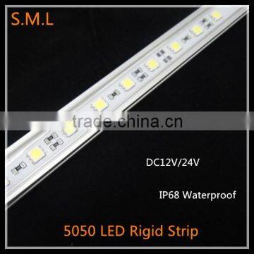 Hot sale waterproof aluminum led strip/ waterproof aluminum led strip SMD5050 60leds/M