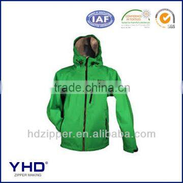 waterproof nylon zipper for outdoor jackets tech