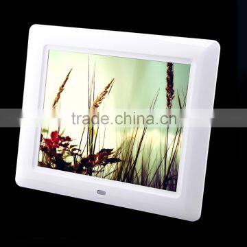 Customize 8 inch LCD WIFI remote control touch screen battery operated digital picture frame/photo frame