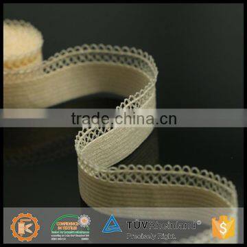 Fashion design beautiful crochet elastic band black with high quality