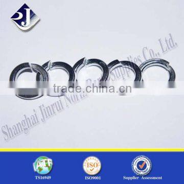 High strength China supplier carbon steel zinc plated spring lock washer