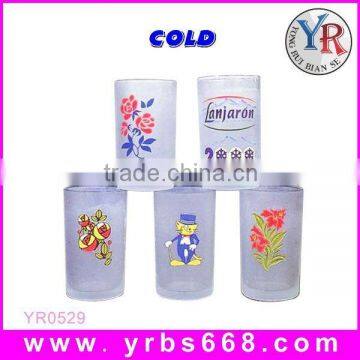 2014 new products promotional gift double wall glass cup