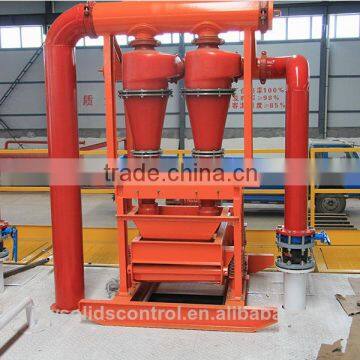 hydraulic water well drilling rig oilfield drilling mud desander