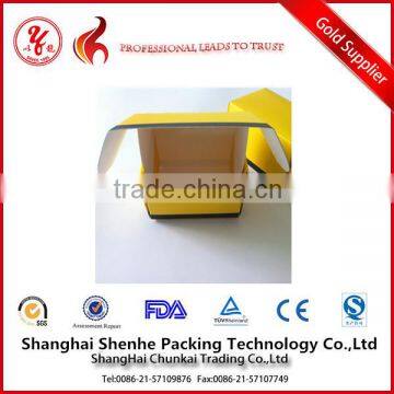 Plane shape packing carton box