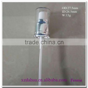 plastic sprayer pump with metal plating