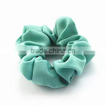 fancy elegant simple scrunchies elastic hair bands for ladies supply at low price