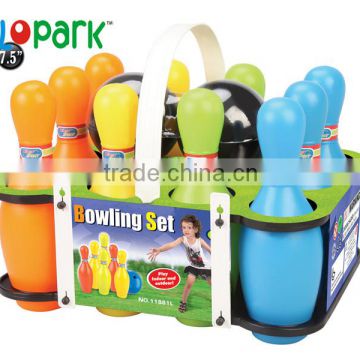 bowling, Kids toy Leisure wooden bowling ball equipment