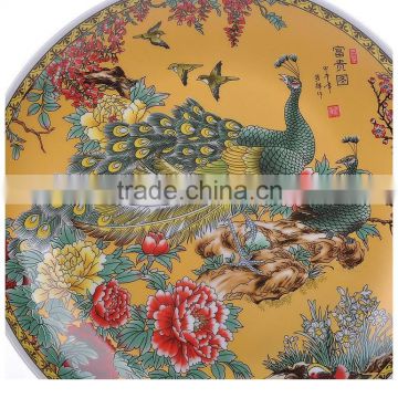 2016 Chinese Various Designs Sizes Decorative Ceramic Glazed Plates for Home Decor photo-2