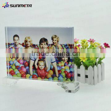 High Quality Cheap Price Sublimation Crystal Photo Frame BSJ-28 photo-3
