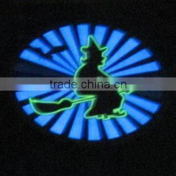 LED Flashing Witch Printed T-shirt