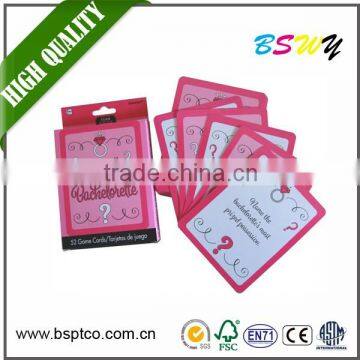 Professional Factory Good price wholesale paper playing card