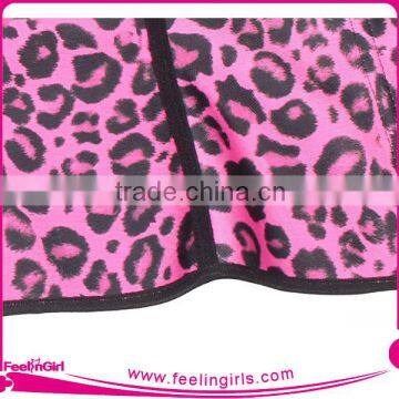 3 Hooks Leopard Latex Reduicing Waist Training Corsets Wholesale Quality Choice photo-6
