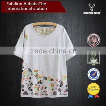 China New Product Fresh Designs Women 100 Cotton Fabric for T-shirt photo-1