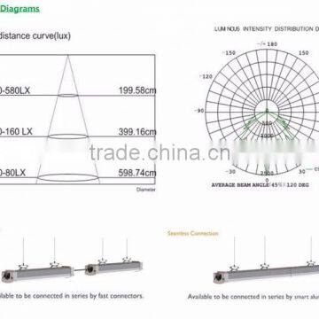 2016 New Design 20W 600mm 2ft Rohs Led LED Tri-proof Light photo-5