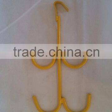 painted metal cable hanging hook