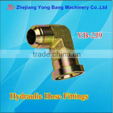 Hydraulic JIC fittings/carbon steel forged pipe fitting/connector fitting