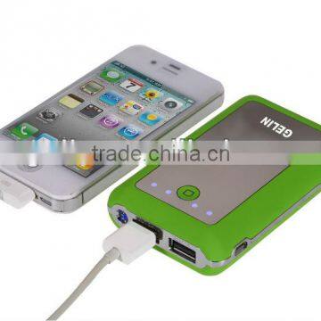Intelligent 6600mAh mobile power bank