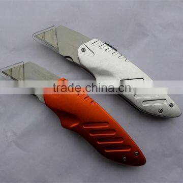 New design abs retractable carpet cutter knife with carbon steel blade