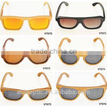 2016 classic quality bamboo design wooden polarized sunglasses sun glasses FDA                        
                                                                                Supplier's Choice