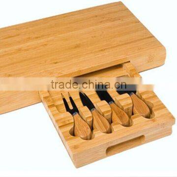 New design fashion cheese cutting board/slid box for tools