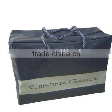 Nice Quality Designer Huge PVC Handle Bag PVC Shopping Bag