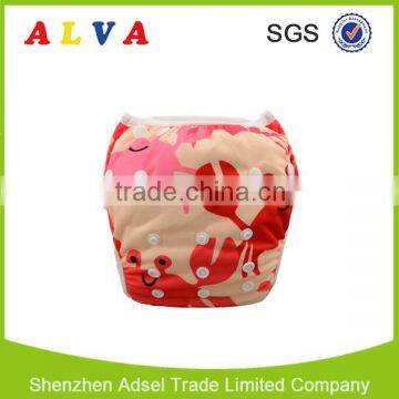 Alva Animal Pattern Crabs Baby Swimming Wear Design Swim Diaper Wholesale