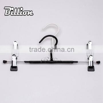 Custom Black Metal Power Clothes Hanger Metal Garment Hanger photo-4