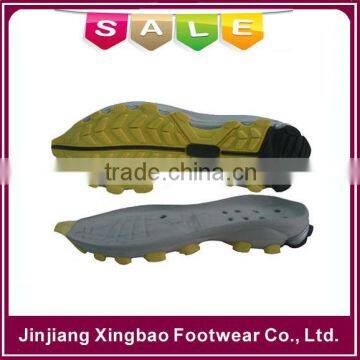 2016 high quality soft sports shoe sole men size for India market