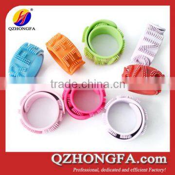 Promotional Cheap 3D Logo Silicone Slap Bracelets