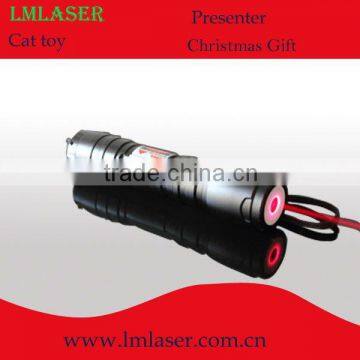 200mW waterproof high power red laser pointer torch with a focusable lens burn matches in 4 meters free shipping