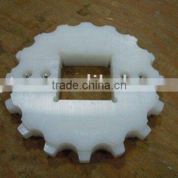 CNC machined manufacture of plastic gears