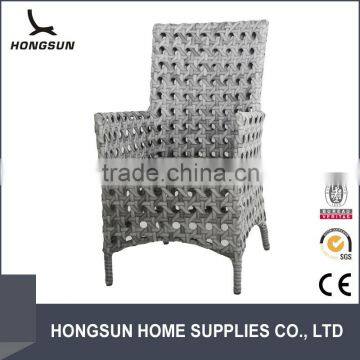 Outdoor Rattan White American Style Chair Garden