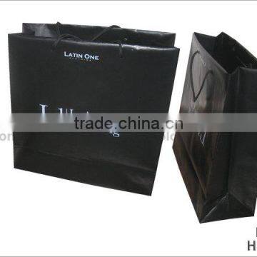 printed shopping carrier bag