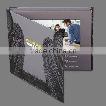 2016 video brochure/video card/video book for business use