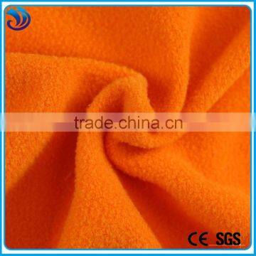 hot sell dying fabric single 100% polyester cheap polar fleece fabric of China suppiler