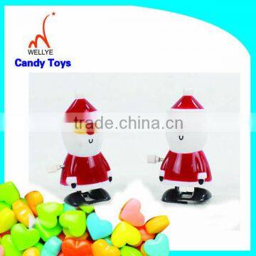 Hot selling wind up Santa Claus toy candy