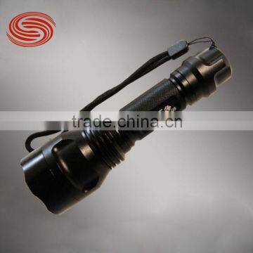 The imported waterproof glare hydropower Q5 LED the long shots Flashlight 5 files Darkening