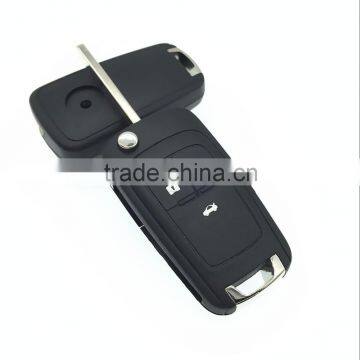 Buick car folding remote key, 3 buttons infrared car lock remote key