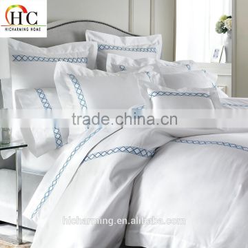 bedding set made in china luxury plain bedding set