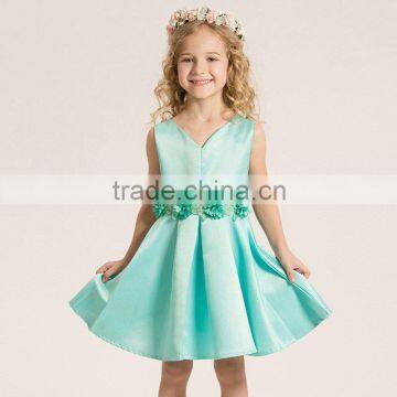 Latest Anti-Wrinkle Baby Girl Wedding Dress School Party Supplier's Choice photo-6