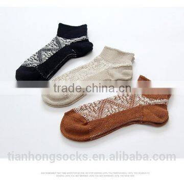 Thick knitting machine women socks boat socks wholesale zhuji manufacturer