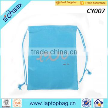 Taobao price china supplier 210D polyester small drawstring bag