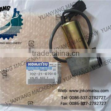 PC128 Excavator Electric Parts S6D102 Solenoid Valve 702-21-07010