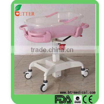 expensive hospital baby cribs with wheels meet safety stanrdards